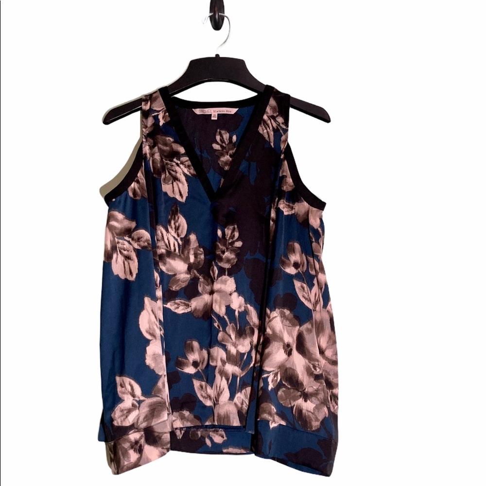 Rachel Roy Cold Shoulder Kimono Faux Wrap Blouse